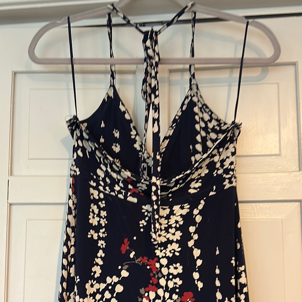 Floral Navy Maxi Dress - Picture 5 of 5